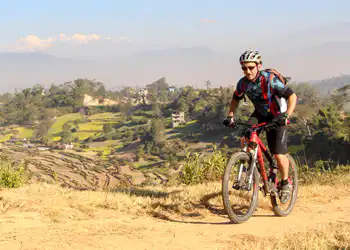 Nepal tog 'velosipedi