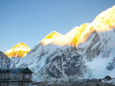 Everest base camp trek in April