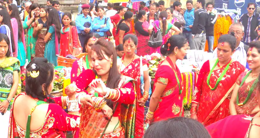 nepali women