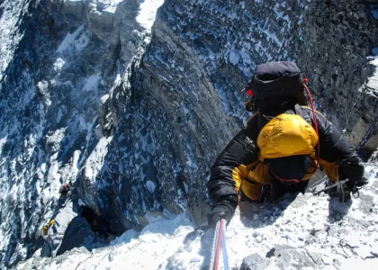 Climbing in Nepal