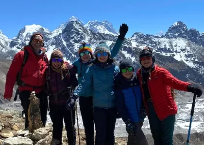 Everest base camp trek for seniors and kids