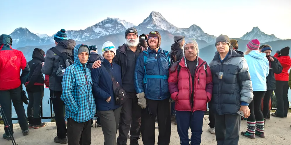 Annapurna base camp trek via Poon hill