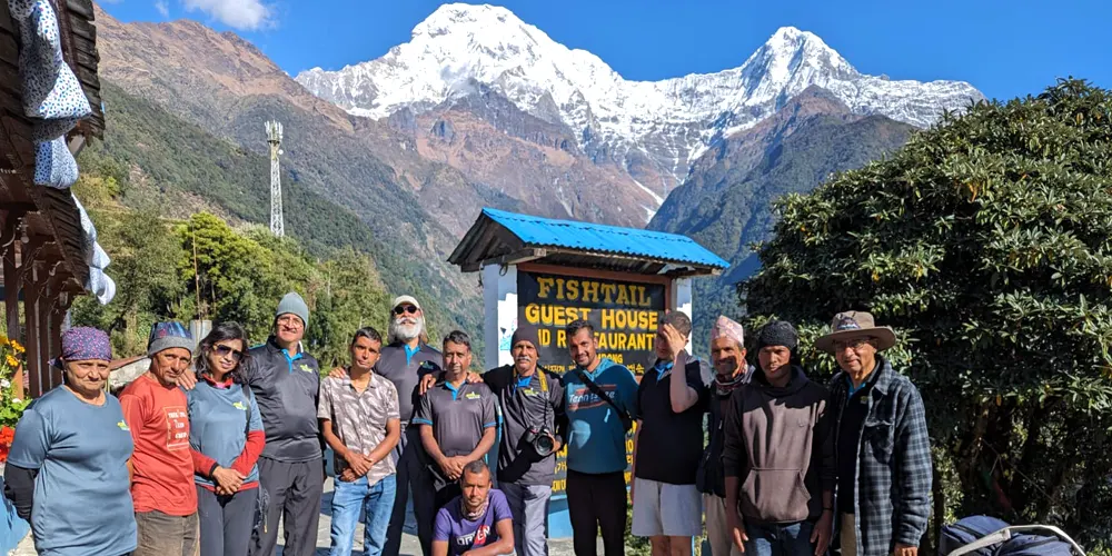 annapurna base camp group trek
