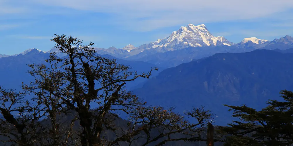 Bhutan mountains